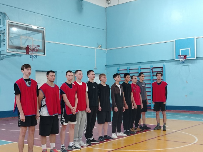 Соревнования по баскетболу на 1 курсе 5