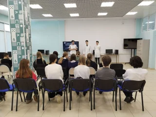 Студенты Медицинского колледжа приняли участие в профориентационной мастерской Студенты Медицинского колледжа приняли участие в профориентационной мастерской