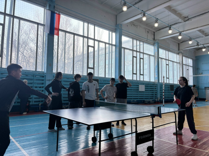 Соревнования среди студентов БПОУ ОО &laquo;Медицинский колледж&raquo; по настольному теннису. 2
